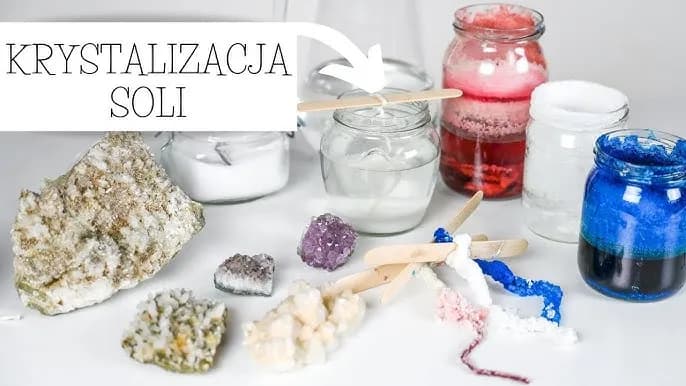 Wyhoduj kryształy soli w domu: prosty przepis krok po kroku